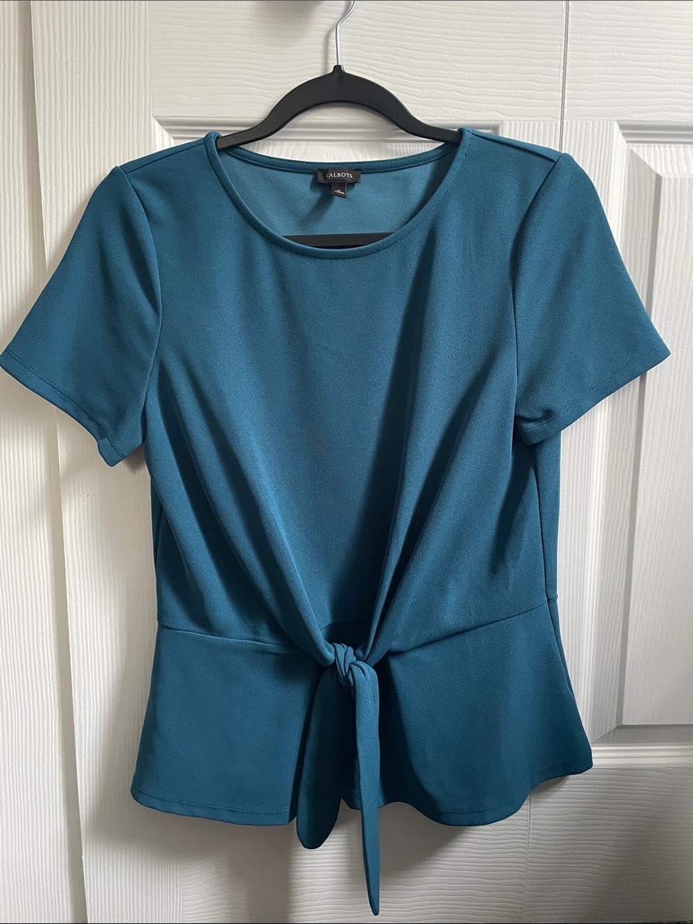 Talbots Peplum Top